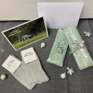 Weihnachtsgutschein DONAU CLASSIC + exklusives Sockenpaar