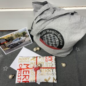 Weihnachtsgutschein RegioSprint + Stofftasche